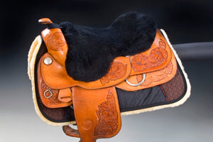 Horsedream Sheepskin seat saver for western saddles