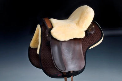 Horsedream sheepskin seat saver for Endurance saddles